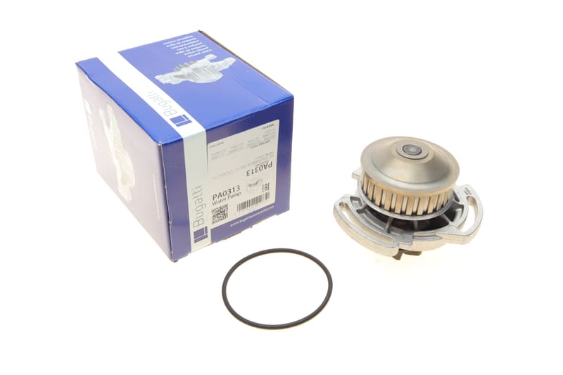 Помпа воды Audi 50/80/VW Golf/Jetta/Passat/Polo 0.9-1.3 74-94 (B/B) (8 лоп) BUGATTI